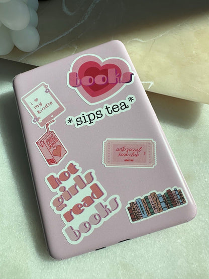 Pink Party Kindle Sticker Pack