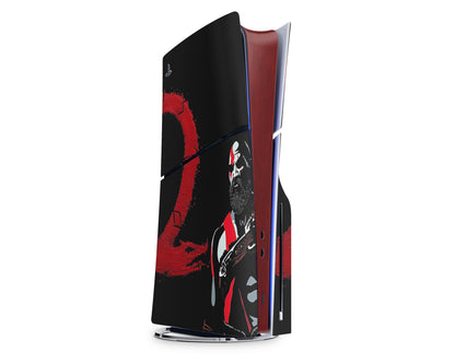 Dark God of War PS5 Slim Skin