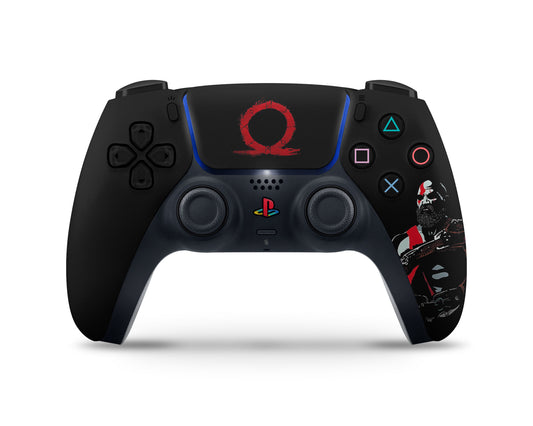 Dark God of War PS5 Controller Skin