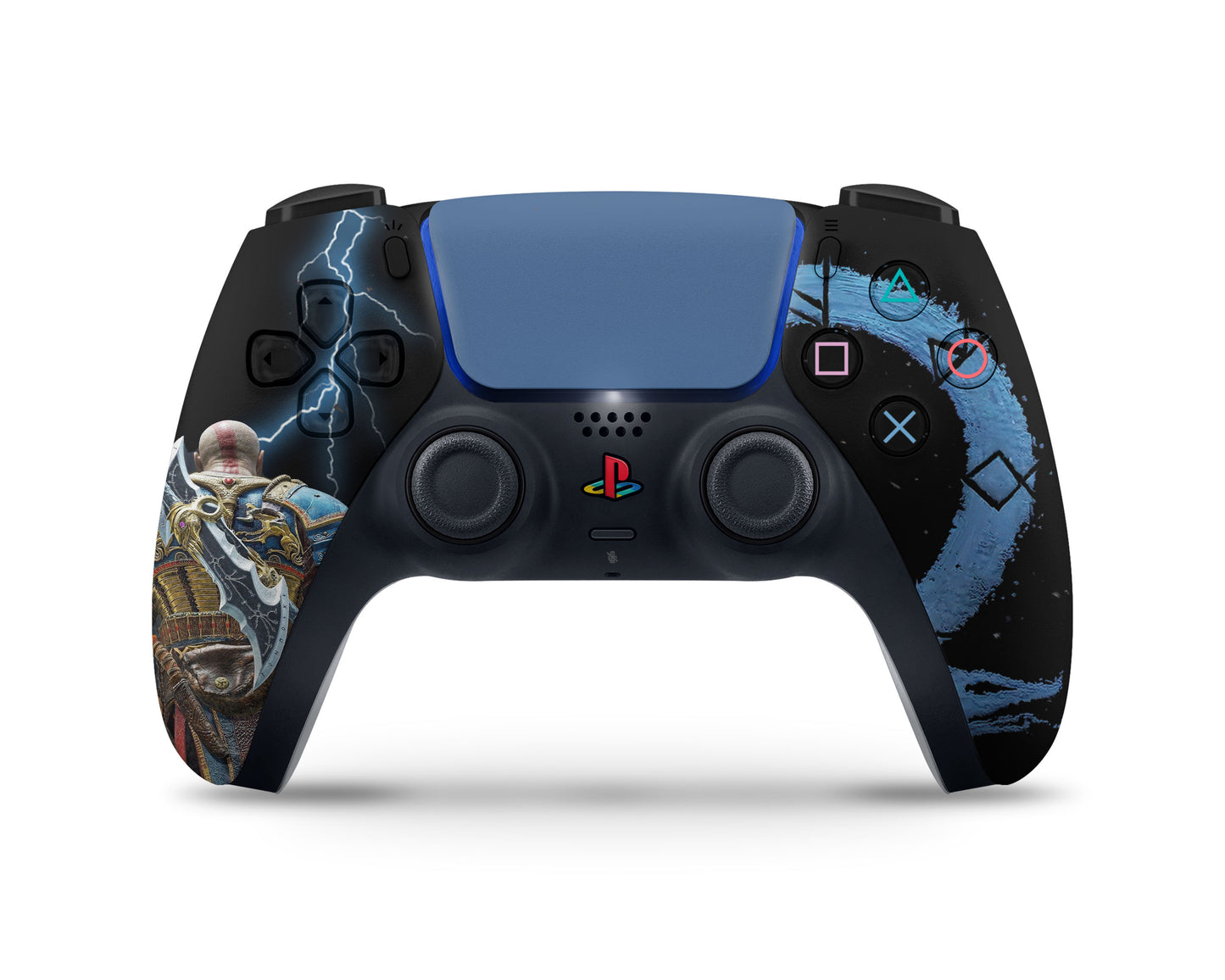 God of War Ragnarok Electric Black PS5 Slim Skin