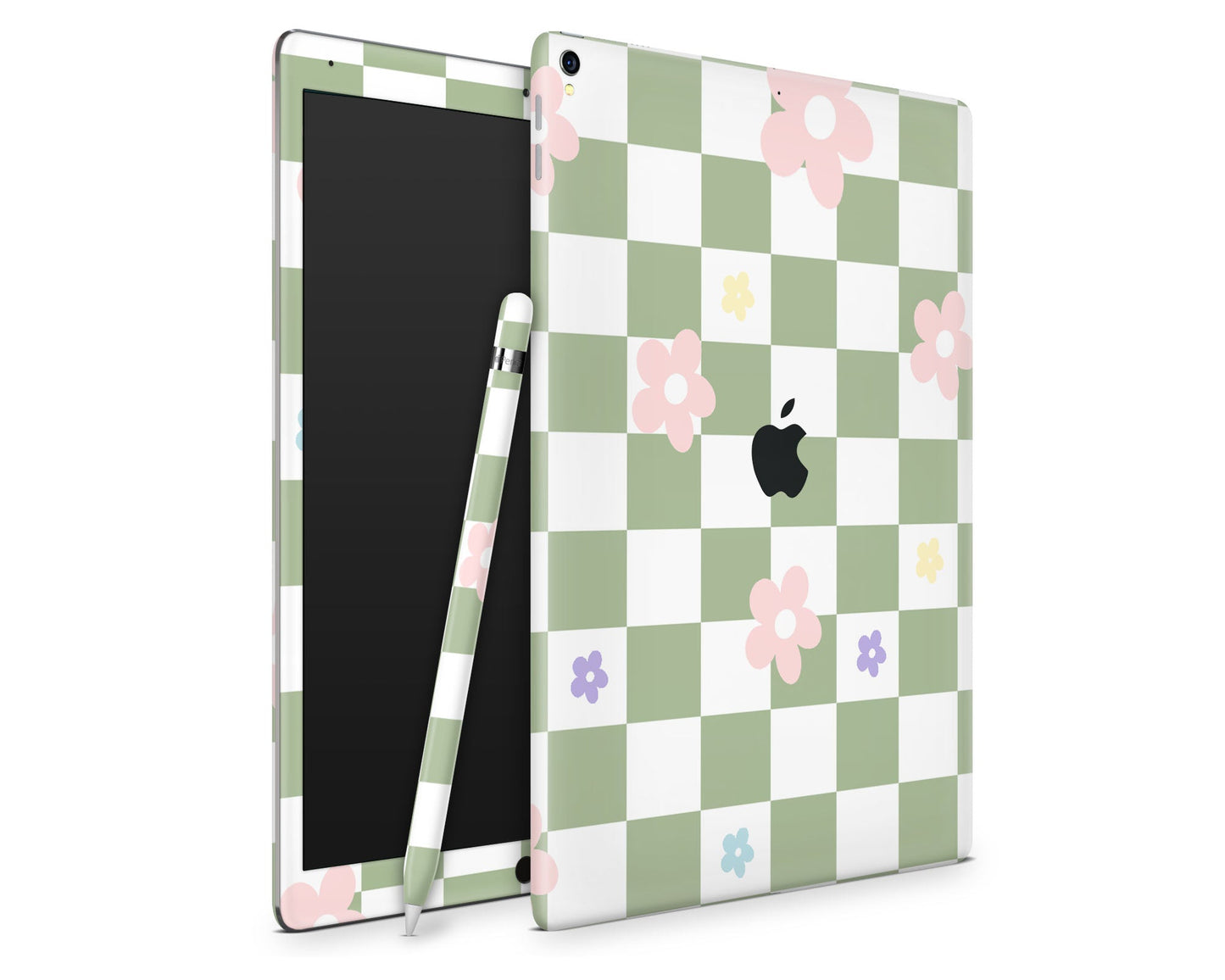 Lux Skins iPad Danish Pastel Flower Green iPad Pro 13" (M4) Skins - Art Floral Skin