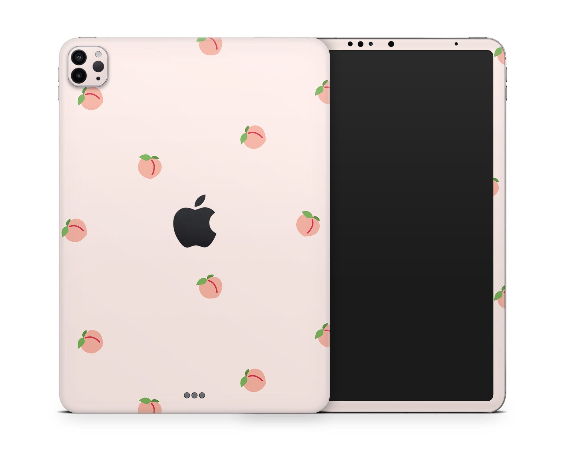 Lux Skins iPad Cute Soft Peach Pattern iPad Pro 13" (M4) Skins - Art Fruits Skin