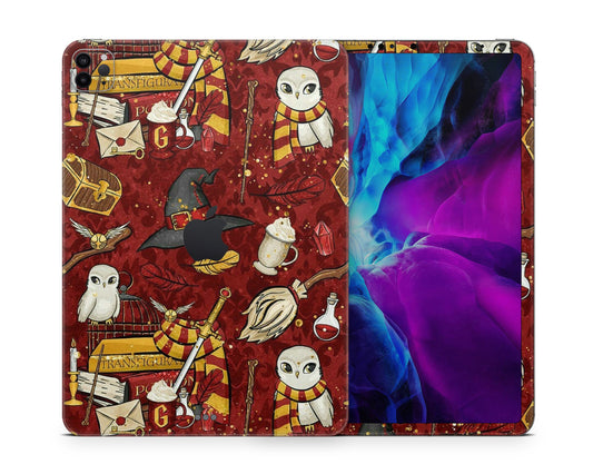 Lux Skins iPad Harry Potter Gryffindor iPad Pro 13" (M4) Skins - Pop culture Harry Potter Skin