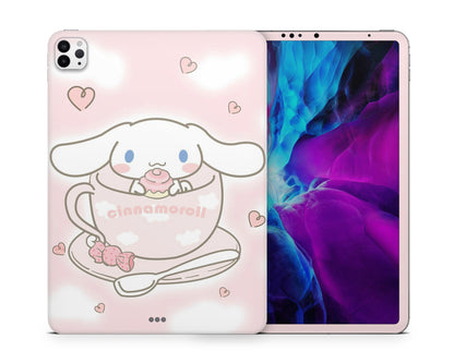 Lux Skins iPad Cinnamoroll Teacup iPad Pro 13" (M4) Skins - Pop culture Cinnamoroll Skin