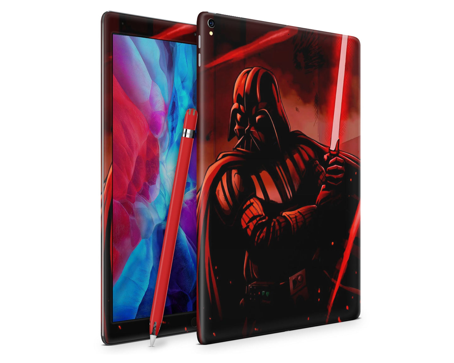 Lux Skins iPad Star Wars Darth Vader Red iPad Pro 13" (M4) Skins - Pop culture Star Wars Skin