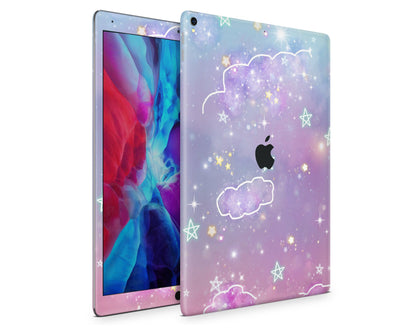 Lux Skins iPad Pastel Purple Galaxy iPad Pro 13" (M4) Skins - Pattern Galaxy Skin