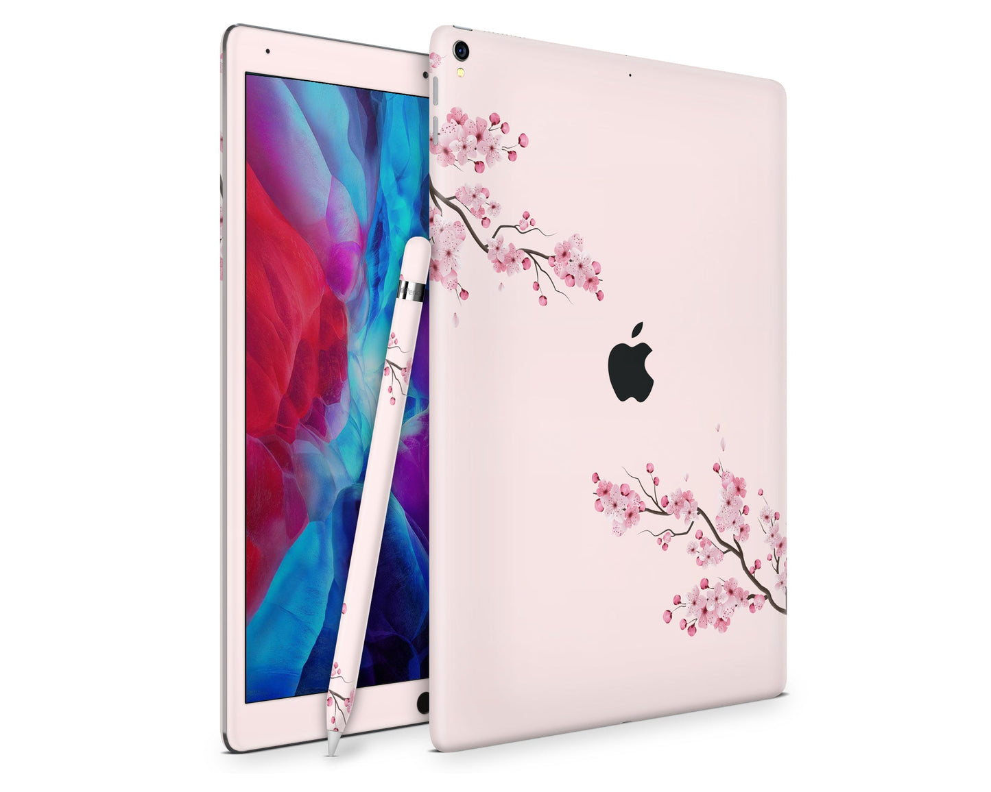 Lux Skins iPad Pink Cherry Blossom iPad Pro 13" (M4) Skins - Art Floral Skin