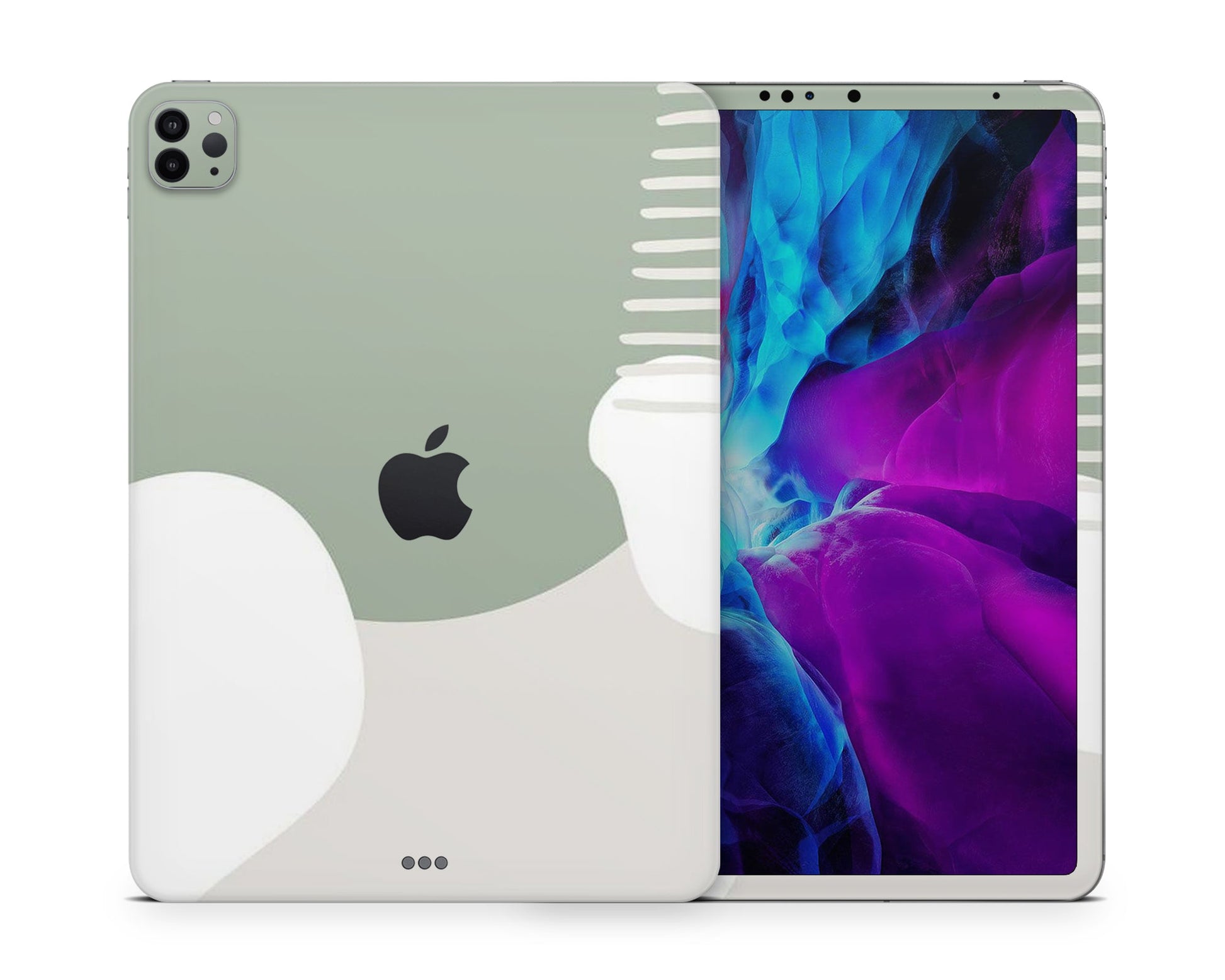 Lux Skins iPad Abstract Soft Sage Green iPad Pro 13" (M4) Skins - Pattern Abstract Skin