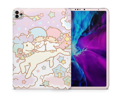 Lux Skins iPad Little Twin Star Pony iPad Pro 13" (M4) Skins - Anime Little Twin Stars Skin