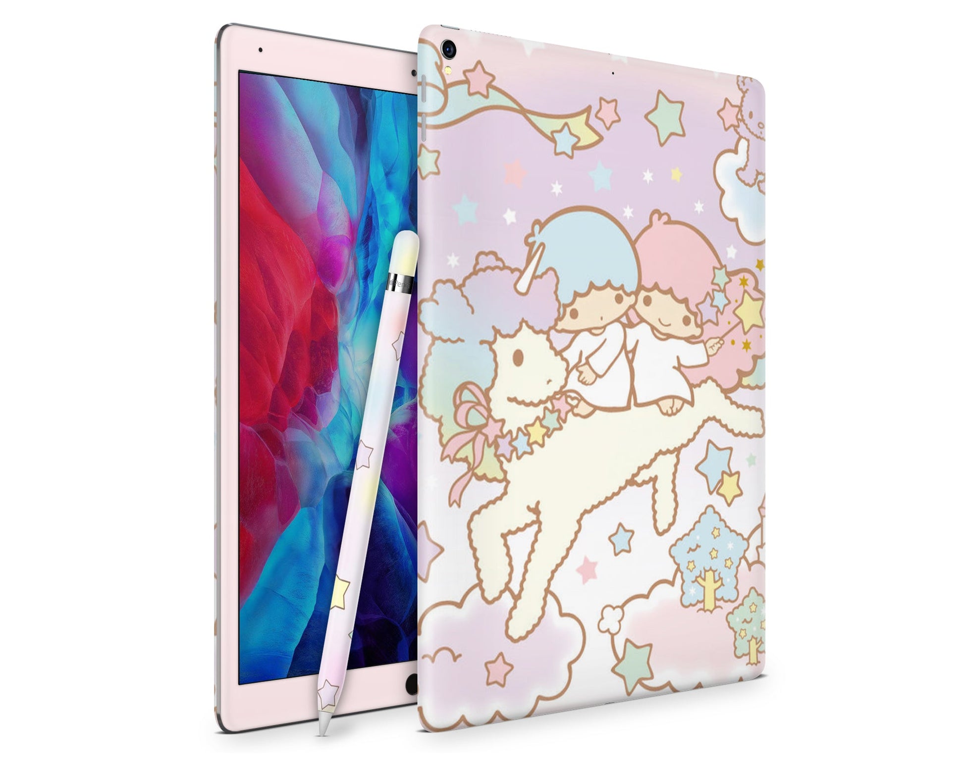 Lux Skins iPad Little Twin Star Pony iPad Pro 13" (M4) Skins - Anime Little Twin Stars Skin