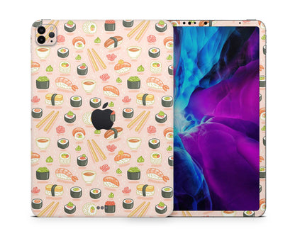 Lux Skins iPad Cute Sushi Pattern iPad Pro 13" (M4) Skins - Pattern Food Skin