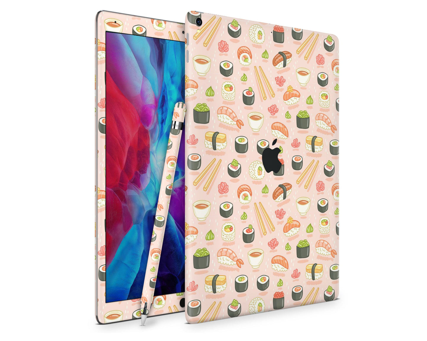 Lux Skins iPad Cute Sushi Pattern iPad Pro 13" (M4) Skins - Pattern Food Skin