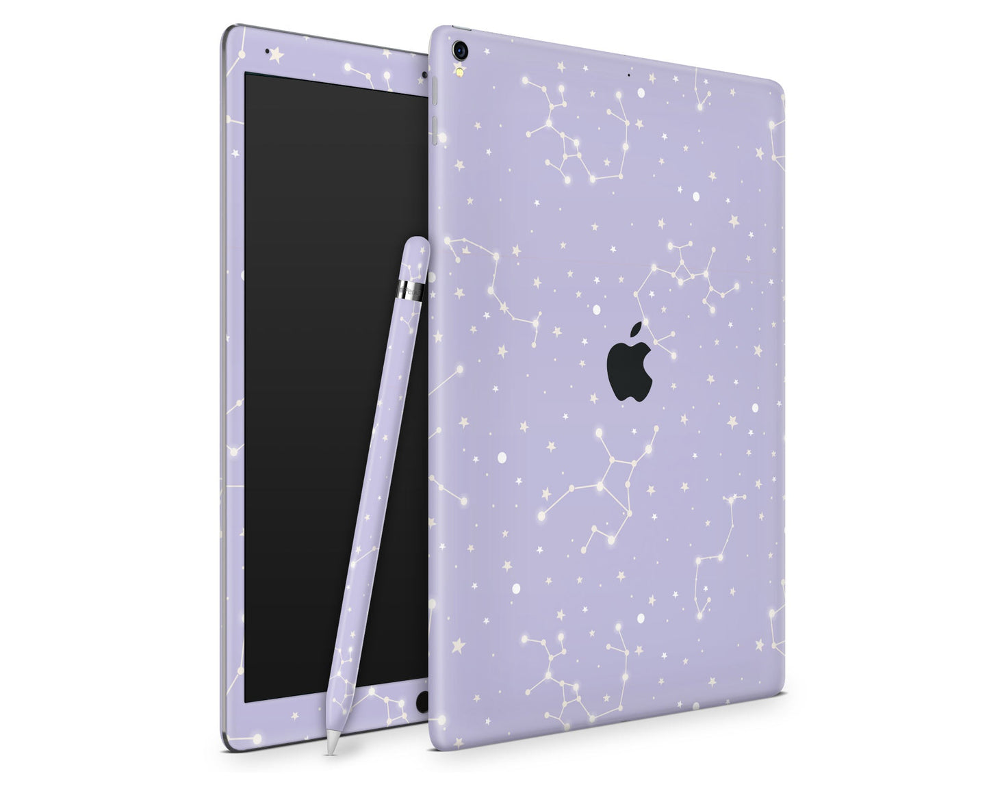 Lux Skins iPad Constellation Stargazing Purple iPad Pro 13" (M4) Skins - Pattern Galaxy Skin