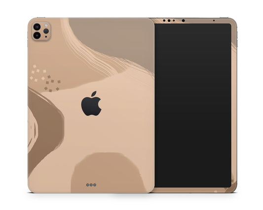 Lux Skins iPad Coffee Frappe Nude Beige iPad Pro 13" (M4) Skins - Pattern Abstract Skin