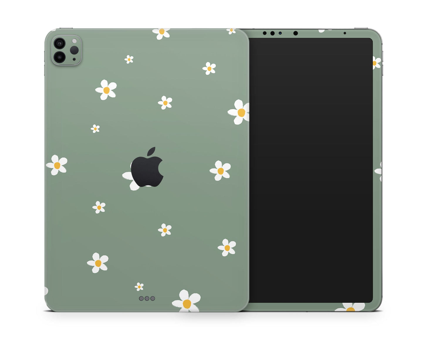 Lux Skins iPad Green Daisy iPad Pro 13" (M4) Skins - Art Floral Skin