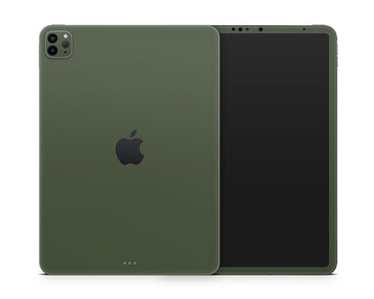 Lux Skins iPad Khaki Green iPad Pro 13" (M4) Skins - Solid Colours Solid Colours Skin