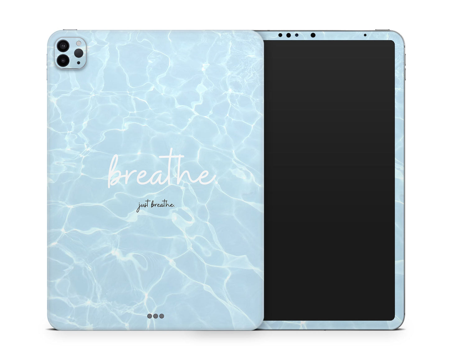 Lux Skins iPad Just Breathe iPad Pro 13" (M4) Skins - Art Quotes Skin