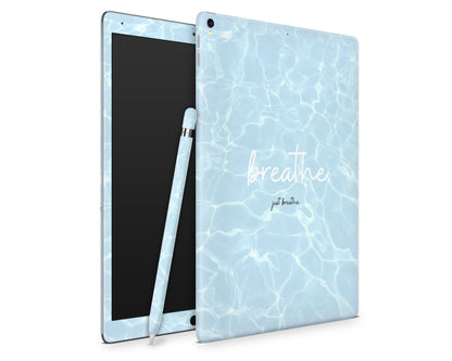 Lux Skins iPad Just Breathe iPad Pro 13" (M4) Skins - Art Quotes Skin