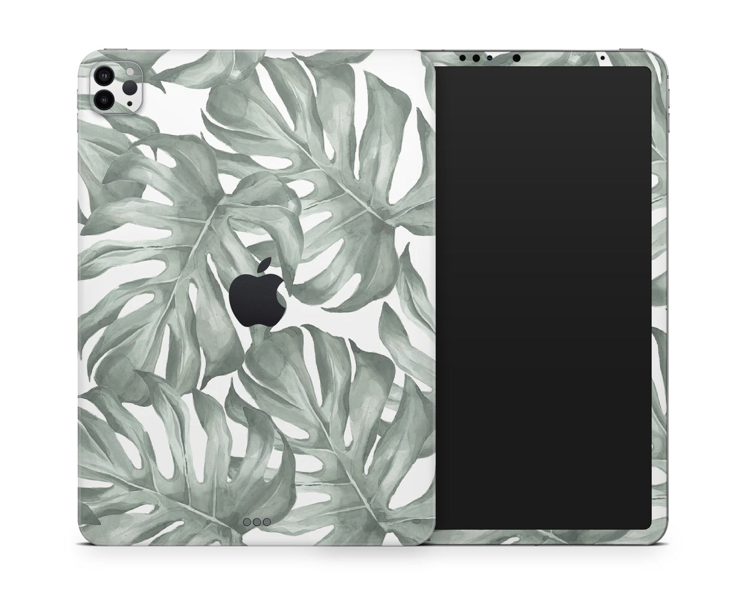 Lux Skins iPad Sage Monstera Leaf iPad Pro 13" (M4) Skins - Art Floral Skin