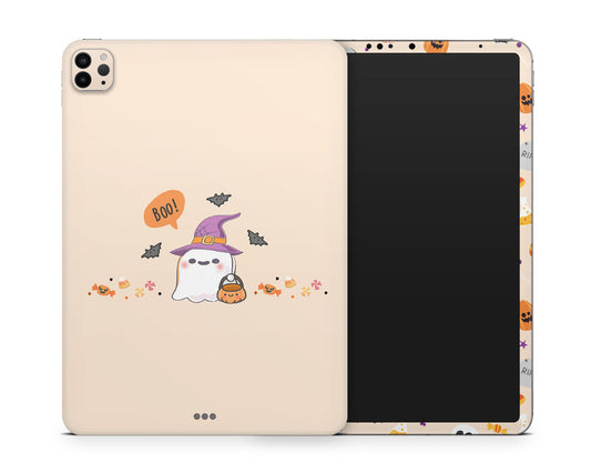 Lux Skins iPad Cute Halloween Ghost iPad Pro 13" (M4) Skins - Art Animals Skin