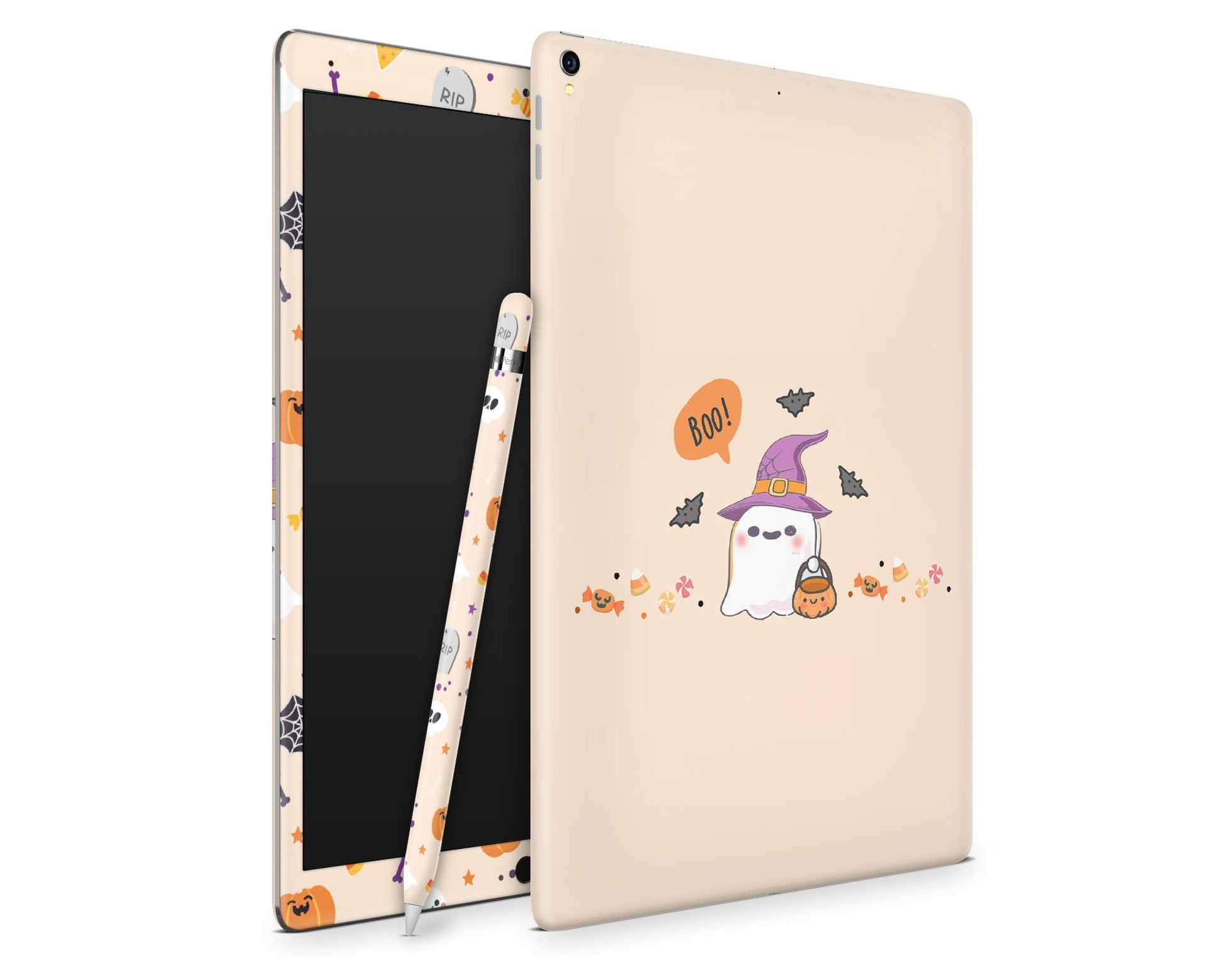 Lux Skins iPad Cute Halloween Ghost iPad Pro 13" (M4) Skins - Art Animals Skin