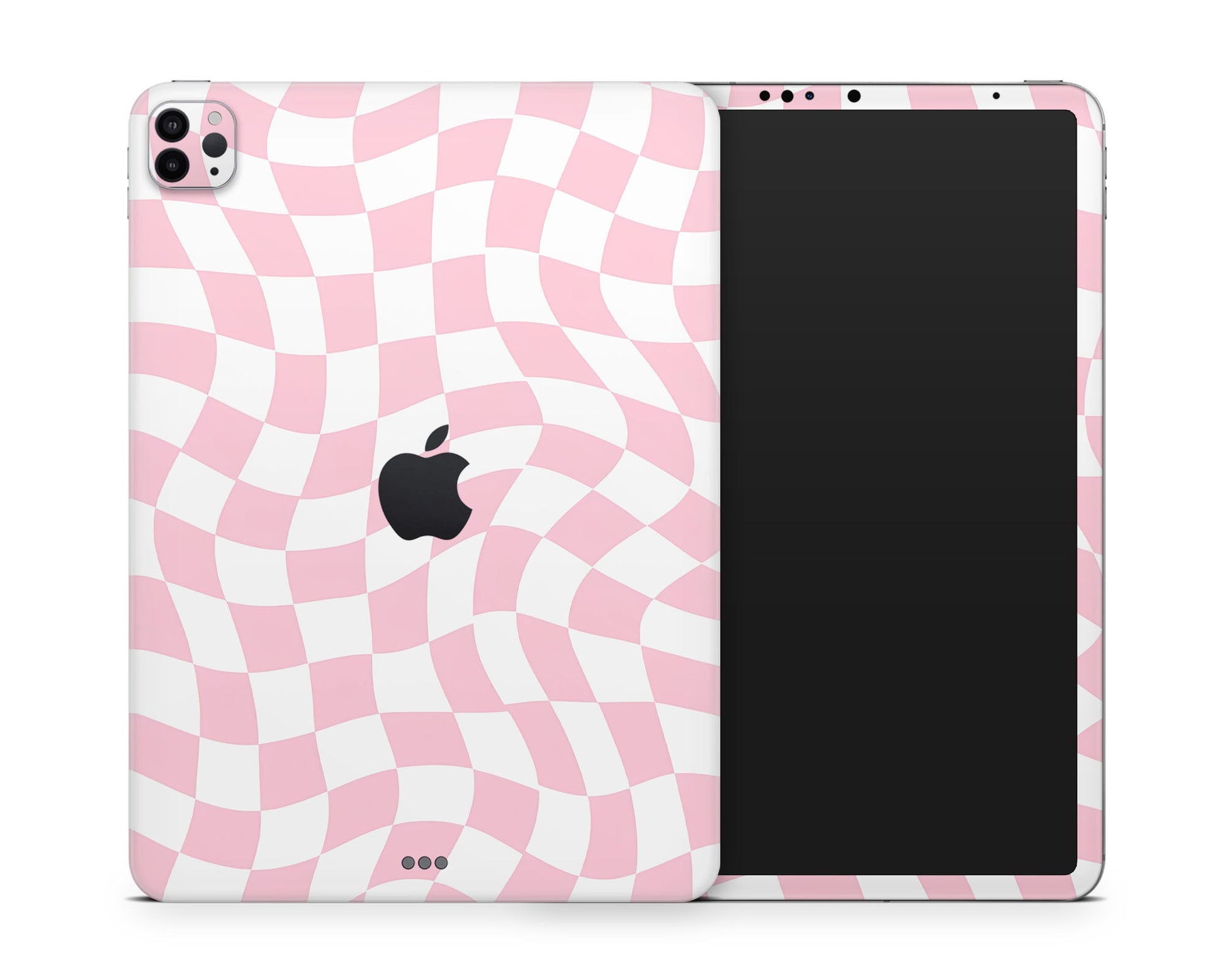 Lux Skins iPad Pink Checkered Pattern iPad Pro 13" (M4) Skins - Art Artwork Skin