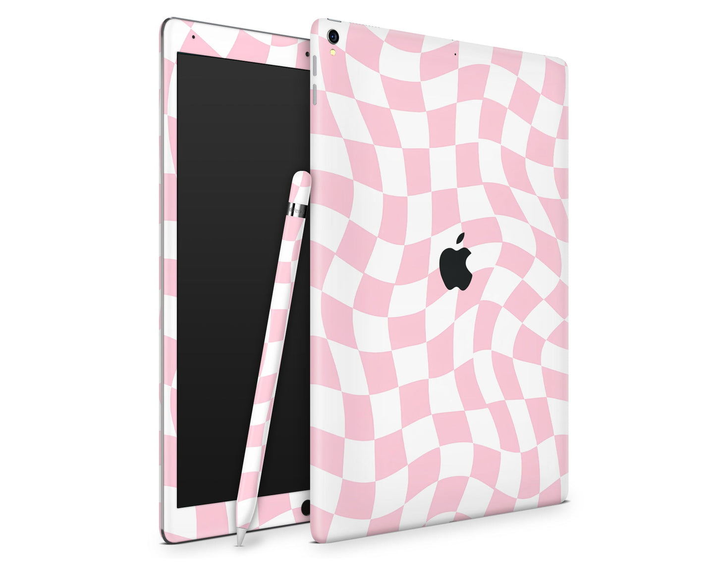 Lux Skins iPad Pink Checkered Pattern iPad Pro 13" (M4) Skins - Art Artwork Skin