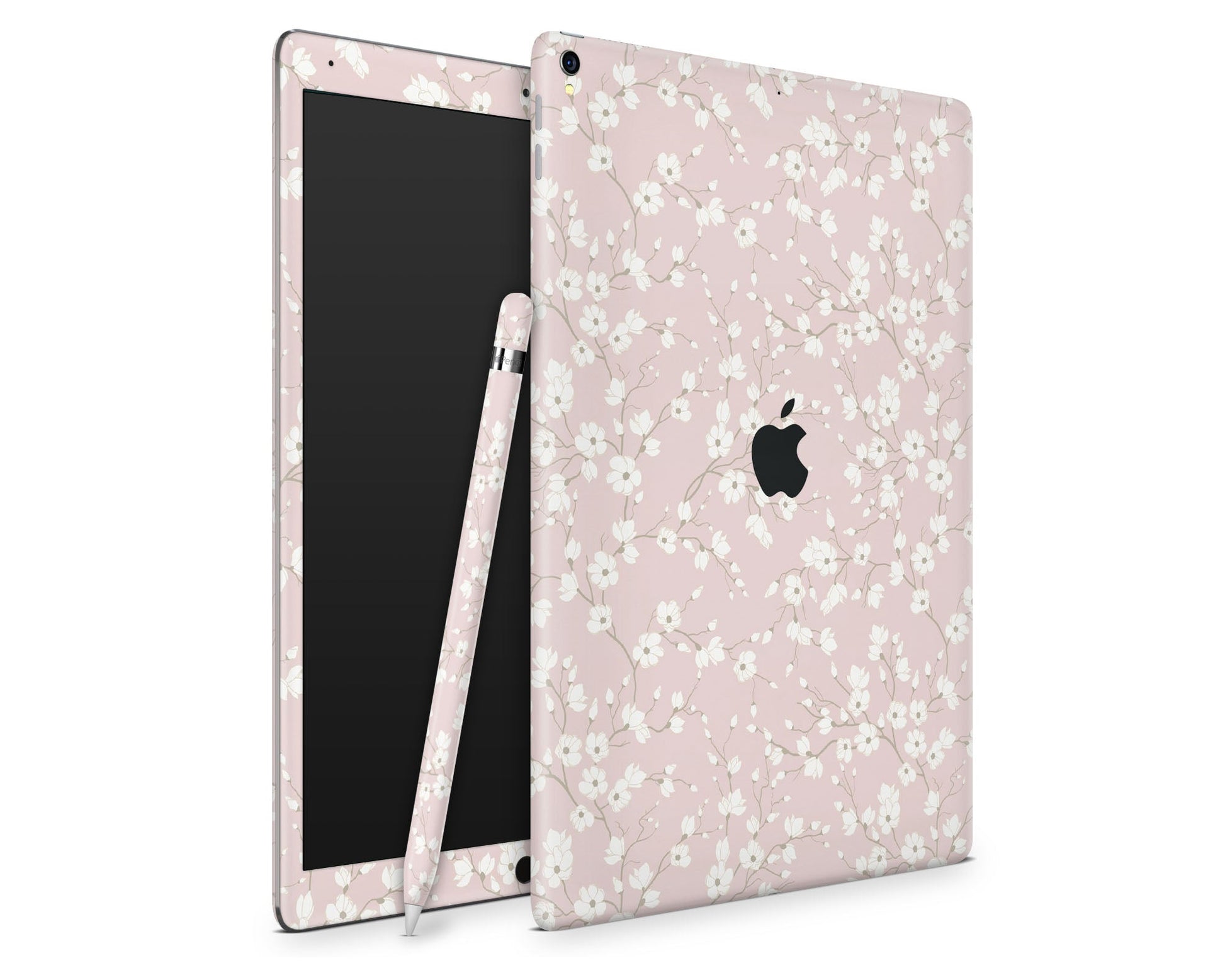 Lux Skins iPad Pale Pink Blossom iPad Pro 13" (M4) Skins - Art Floral Skin