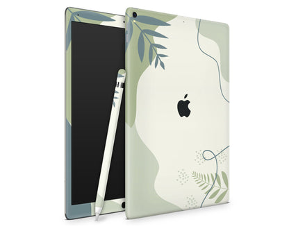 Lux Skins iPad Green Sage Forest iPad Pro 13" (M4) Skins - Art Floral Skin