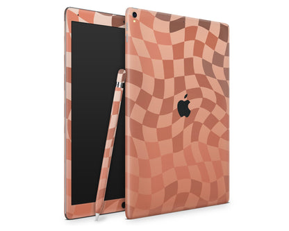 Lux Skins iPad Pumpkin Patch Checkered iPad Pro 13" (M4) Skins - Pattern Artwork Skin