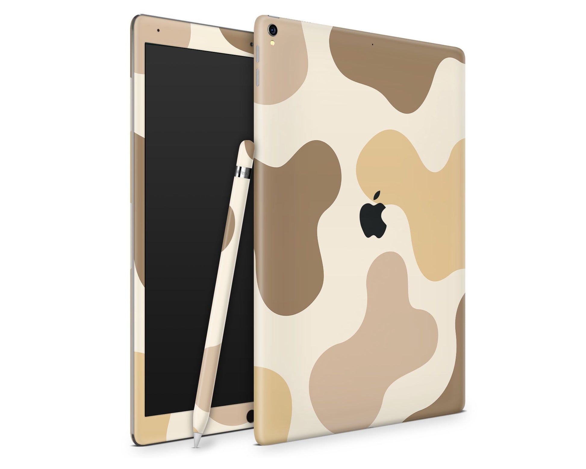 Lux Skins iPad Beige Cow Print iPad Pro 13" (M4) Skins - Art Animals Skin