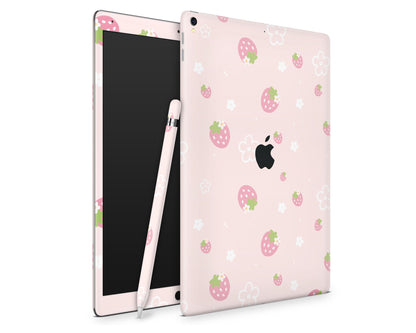 Lux Skins iPad Sweet Strawberry Pink iPad Pro 13" (M4) Skins - Pattern Fruits Skin