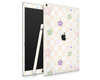 Lux Skins iPad Pastel Yellow Retro Danish Pastel Flower iPad Pro 13" (M4) Skins - Art Floral Skin