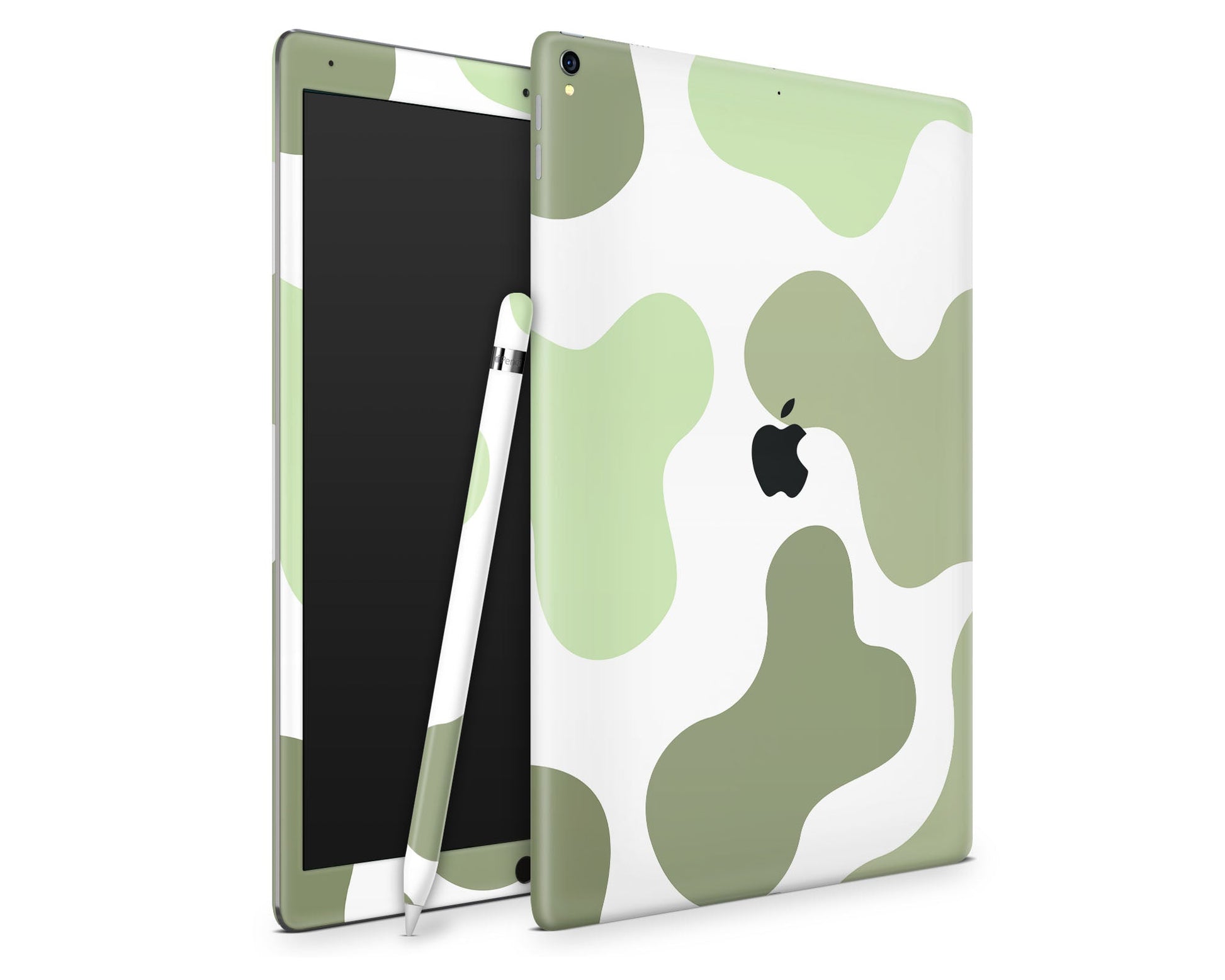 Lux Skins iPad Gradient Sage Cow iPad Pro 13" (M4) Skins - Art Animals Skin