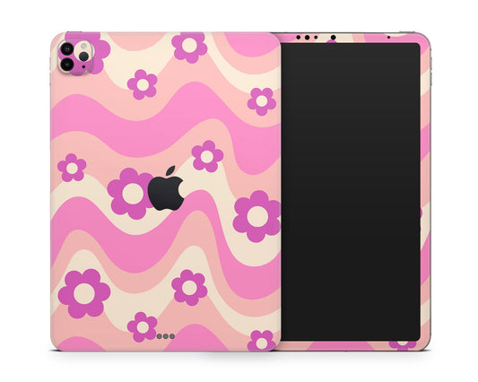 Lux Skins iPad Vintage Floral Pink iPad Pro 13" (M4) Skins - Art Floral Skin