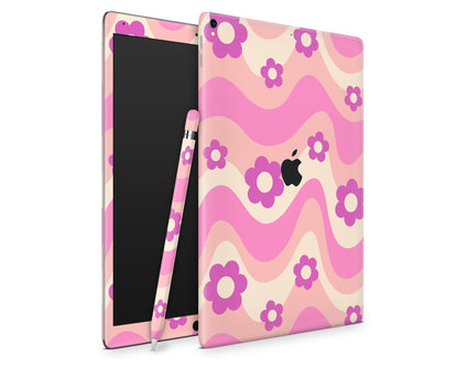 Lux Skins iPad Vintage Floral Pink iPad Pro 13" (M4) Skins - Art Floral Skin