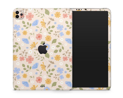 Lux Skins iPad Pressed Flowers iPad Pro 13" (M4) Skins - Art Floral Skin