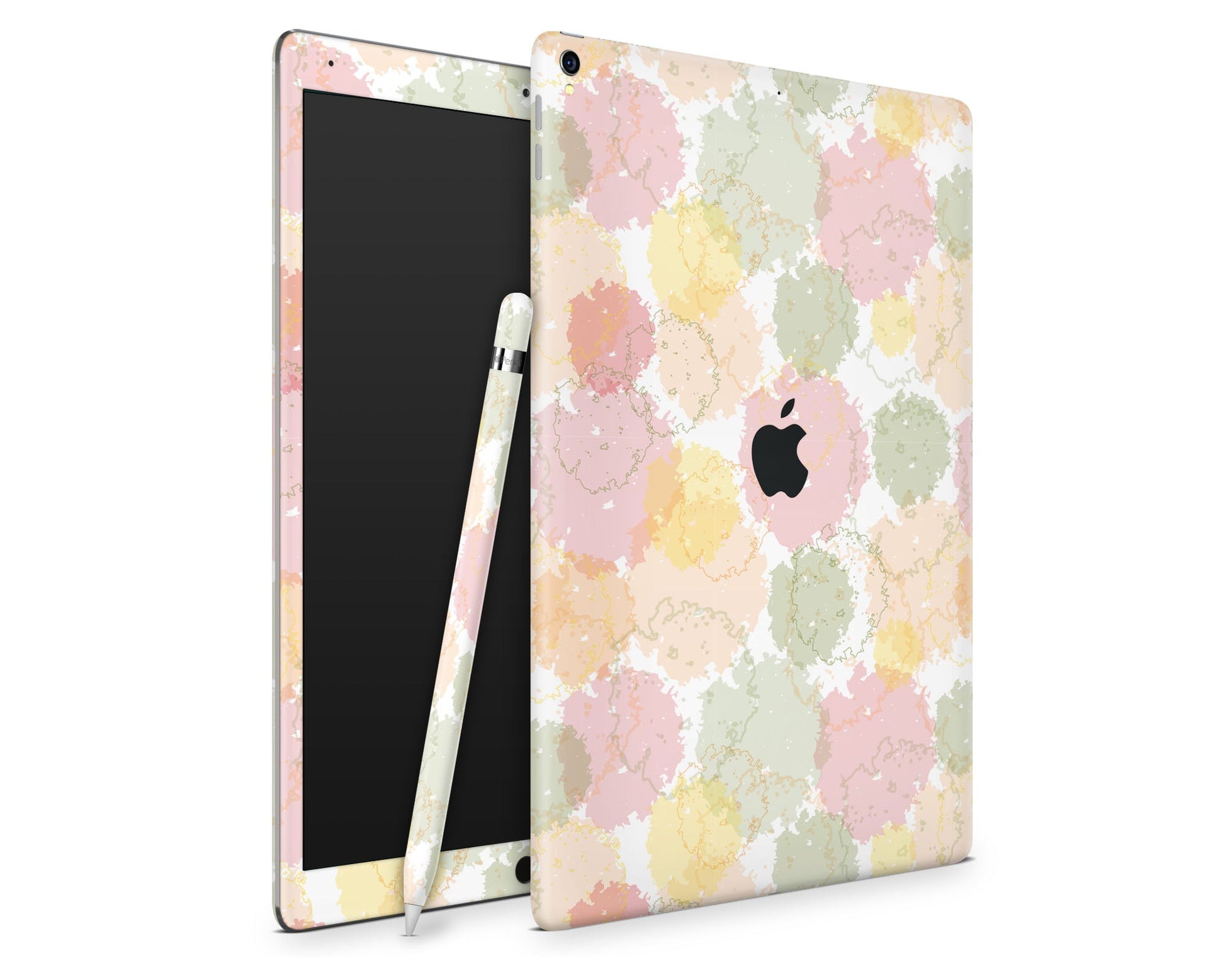 Lux Skins iPad Parisian Rainbow Splatter iPad Pro 13" (M4) Skins - Art Floral Skin