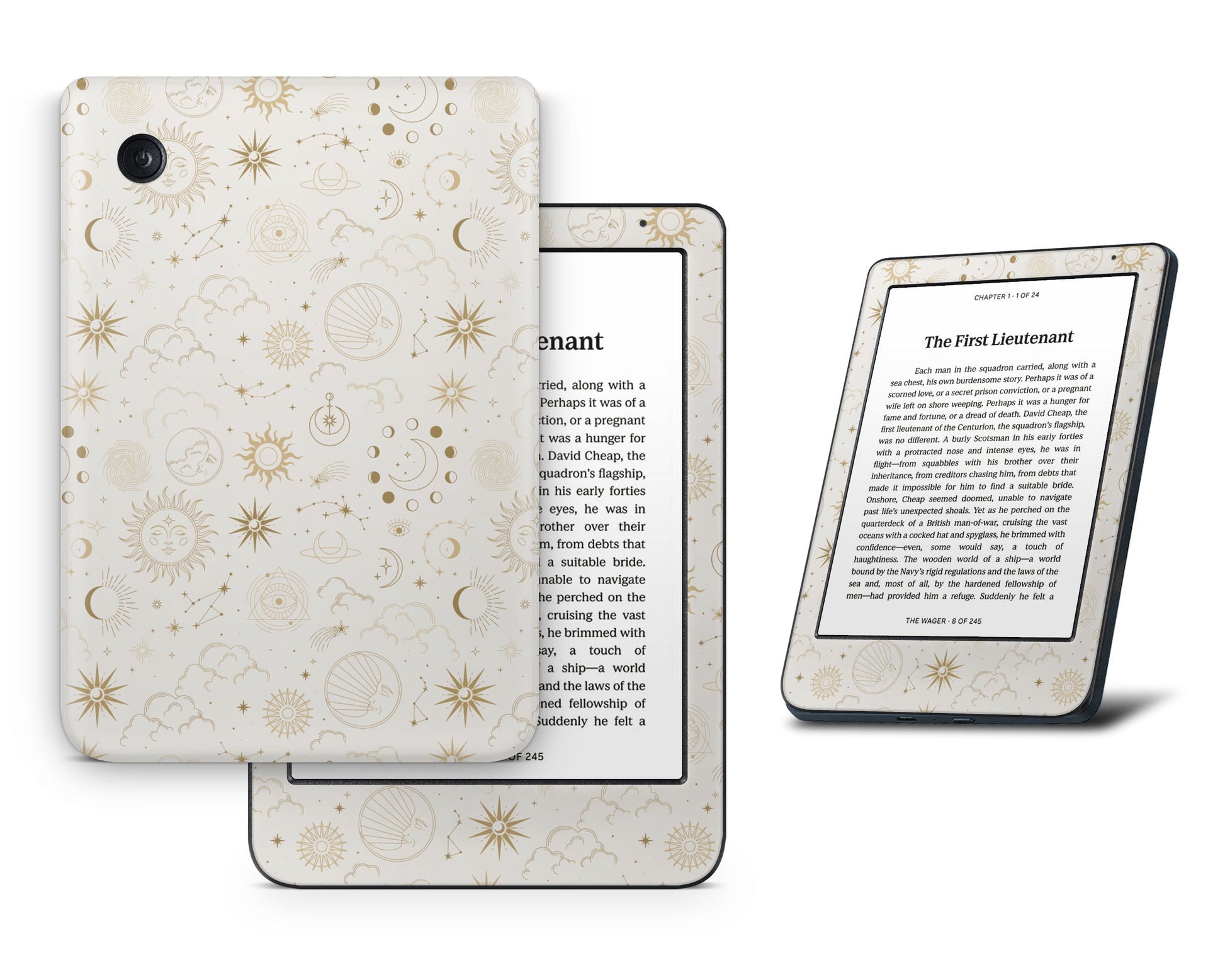 Lux Skins Kobo Constellation Stargazing Day Kobo Clara BW Skins - Pattern Galaxy Skin