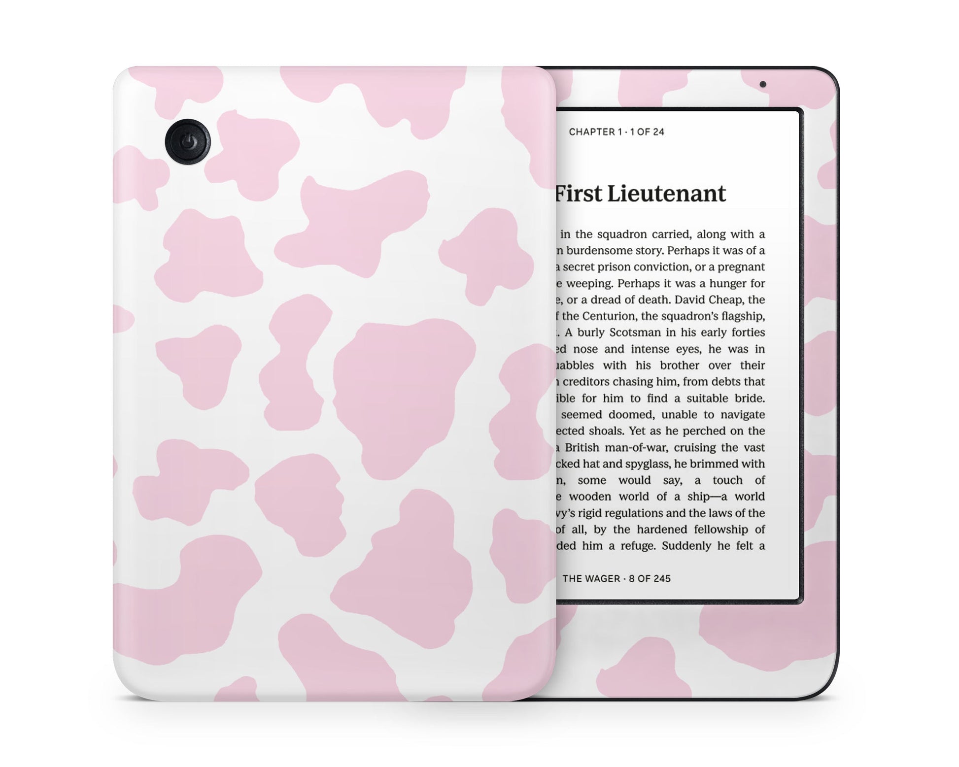 Lux Skins Kobo Strawberry Milk Cow Print Kobo Clara Colour Skins - Art Animals Skin