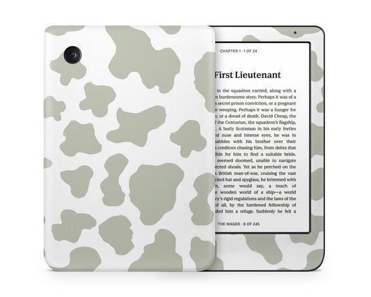 Lux Skins Kobo Sage Cow Print Kobo Clara Colour Skins - Art Animals Skin