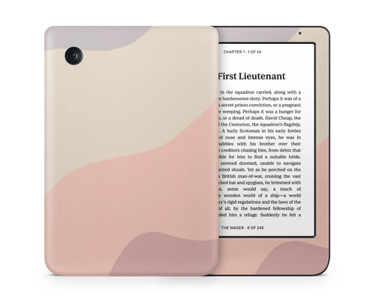 Lux Skins Kobo Ceramic Rose Abstract Kobo Clara Colour Skins - Solid Colours Abstract Skin