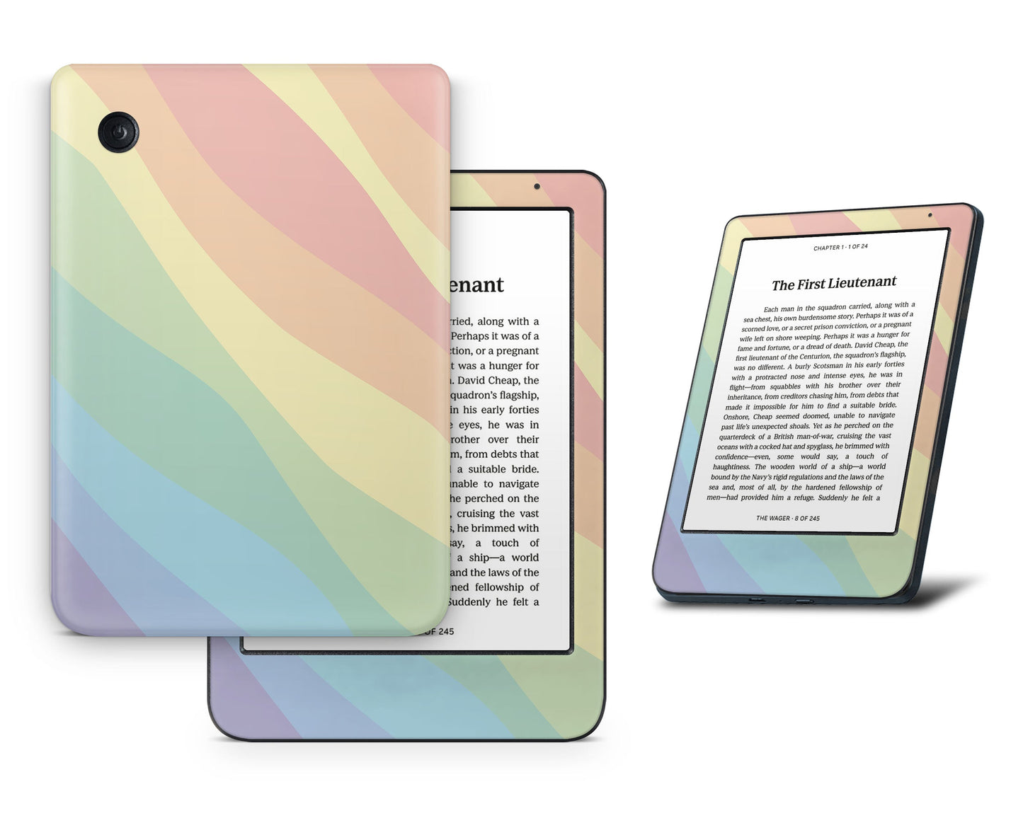 Lux Skins Kobo LGBT Rainbow Kobo Clara BW Skins - Art Pride Series Skin