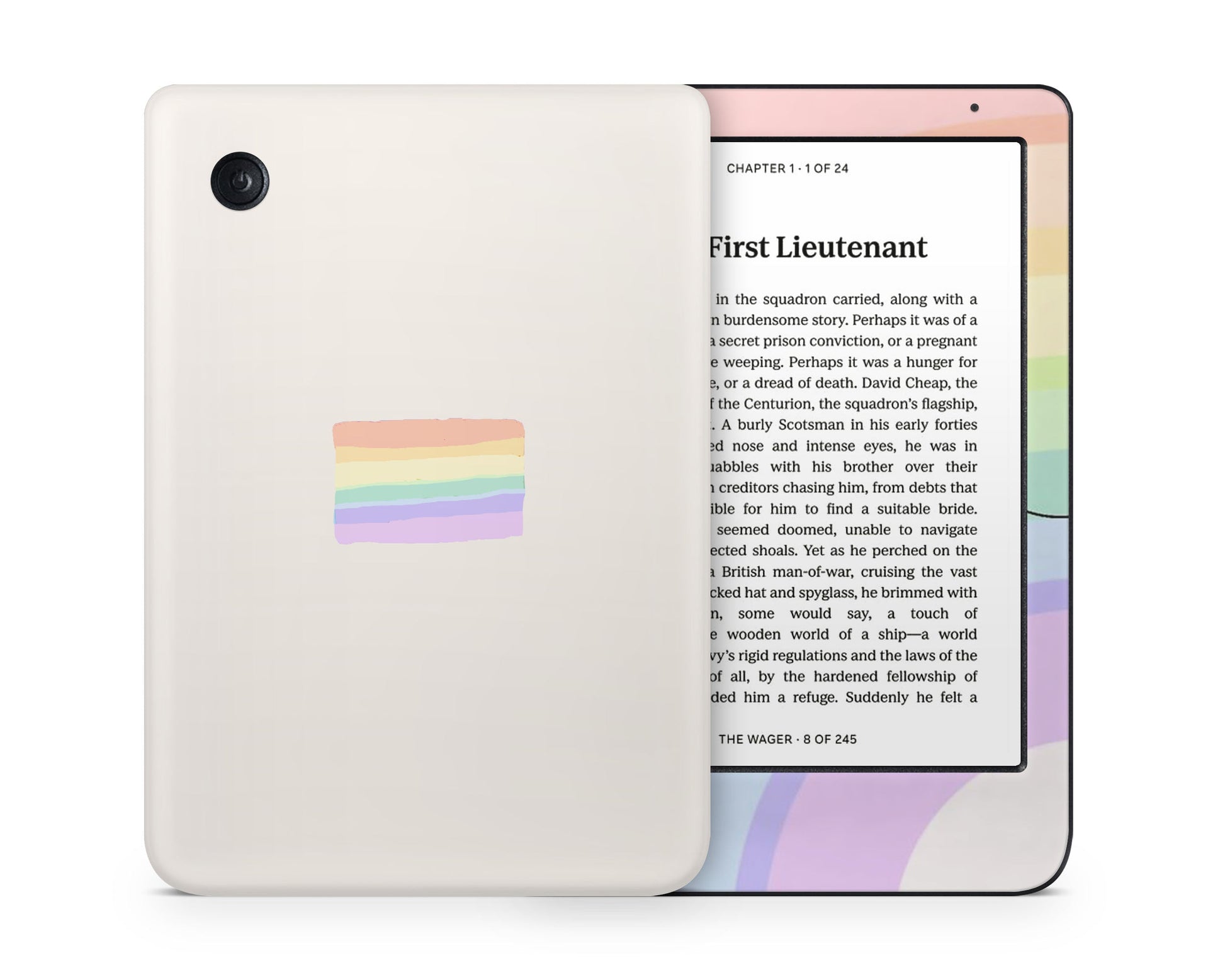 Lux Skins Kobo LGBT Rainbow Flag Kobo Clara Colour Skins - Art Pride Series Skin