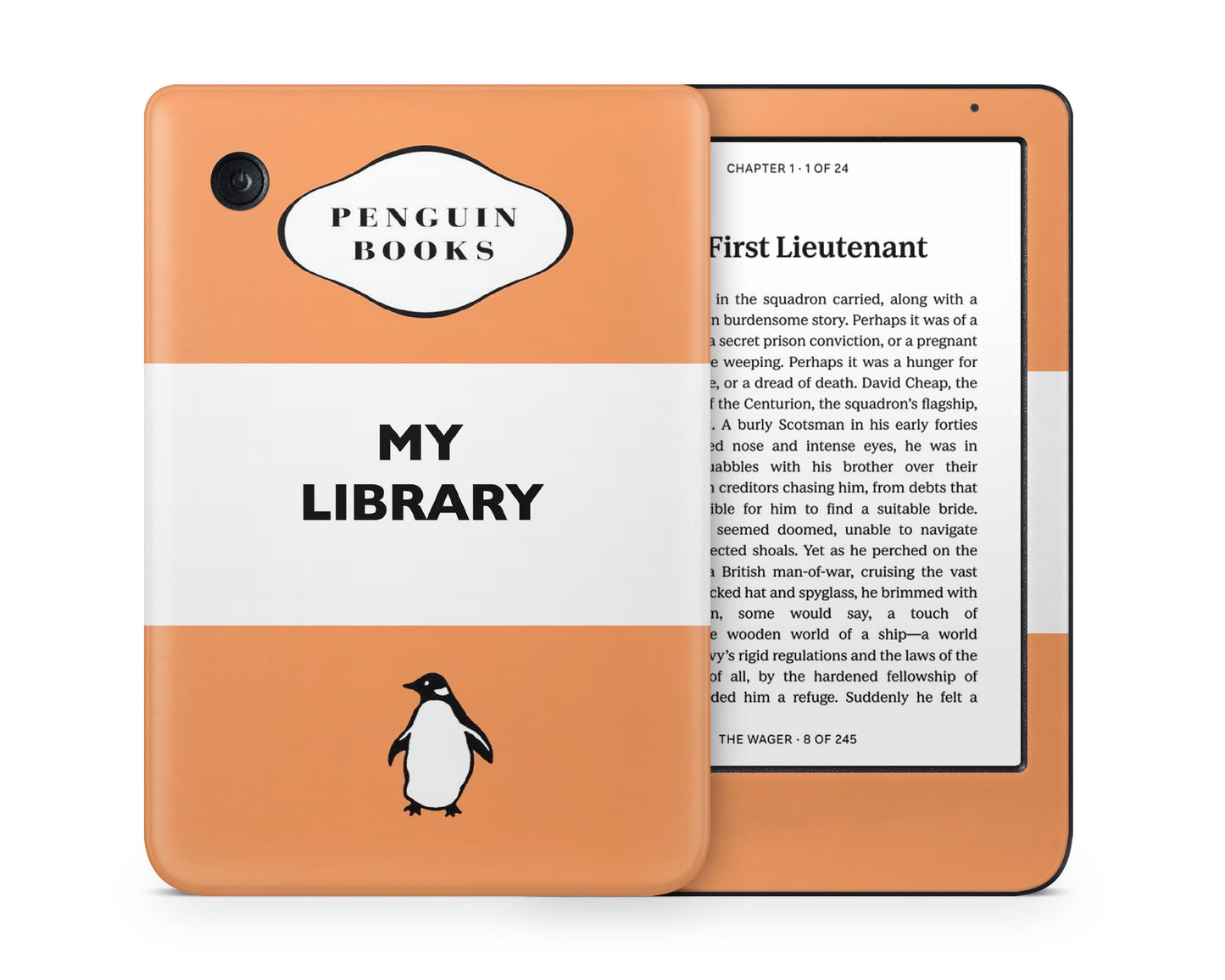 Lux Skins Kobo Penguin Books Library Kobo Clara Colour Skins - Art ARtwork Skin