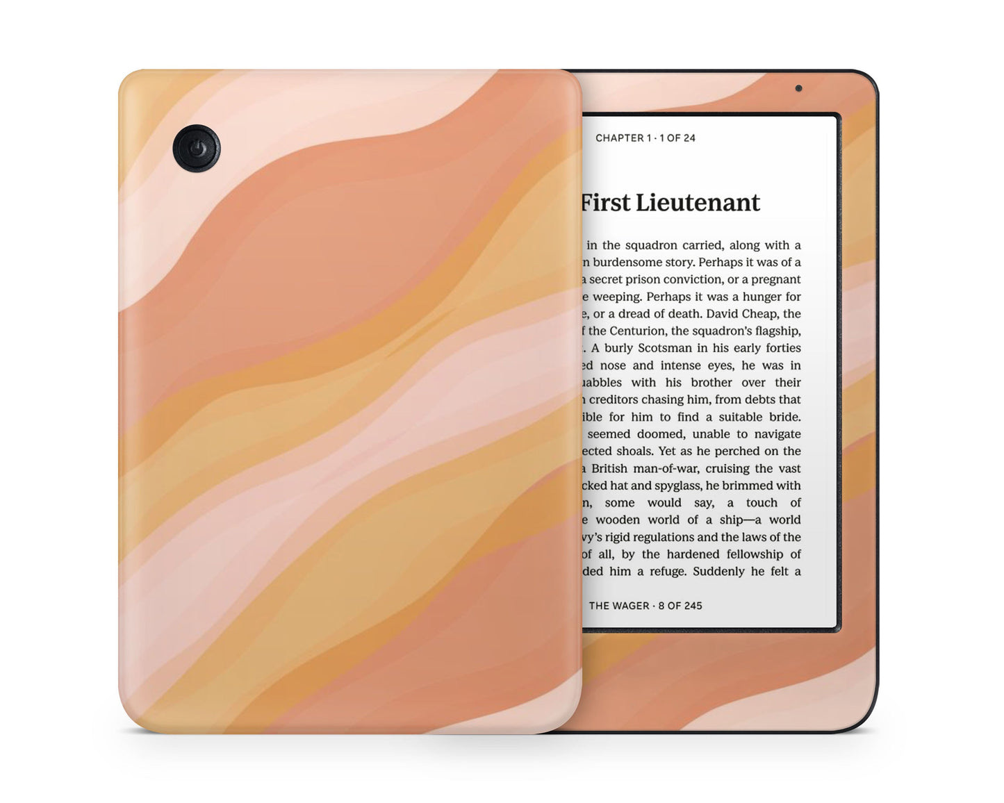 Lux Skins Kobo Sunset in Santorini Kobo Clara Colour Skins - Pattern Abstract Skin