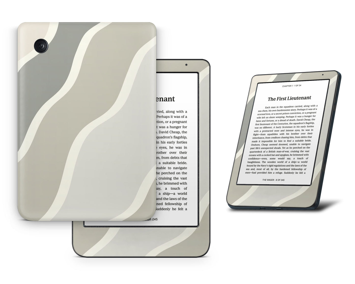 Lux Skins Kobo Soft Breeze Kobo Clara BW Skins - Art Abstract Skin