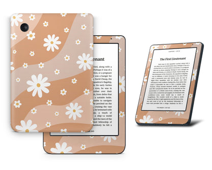 Lux Skins Kobo Summer Daisy Kobo Clara BW Skins - Art Floral Skin