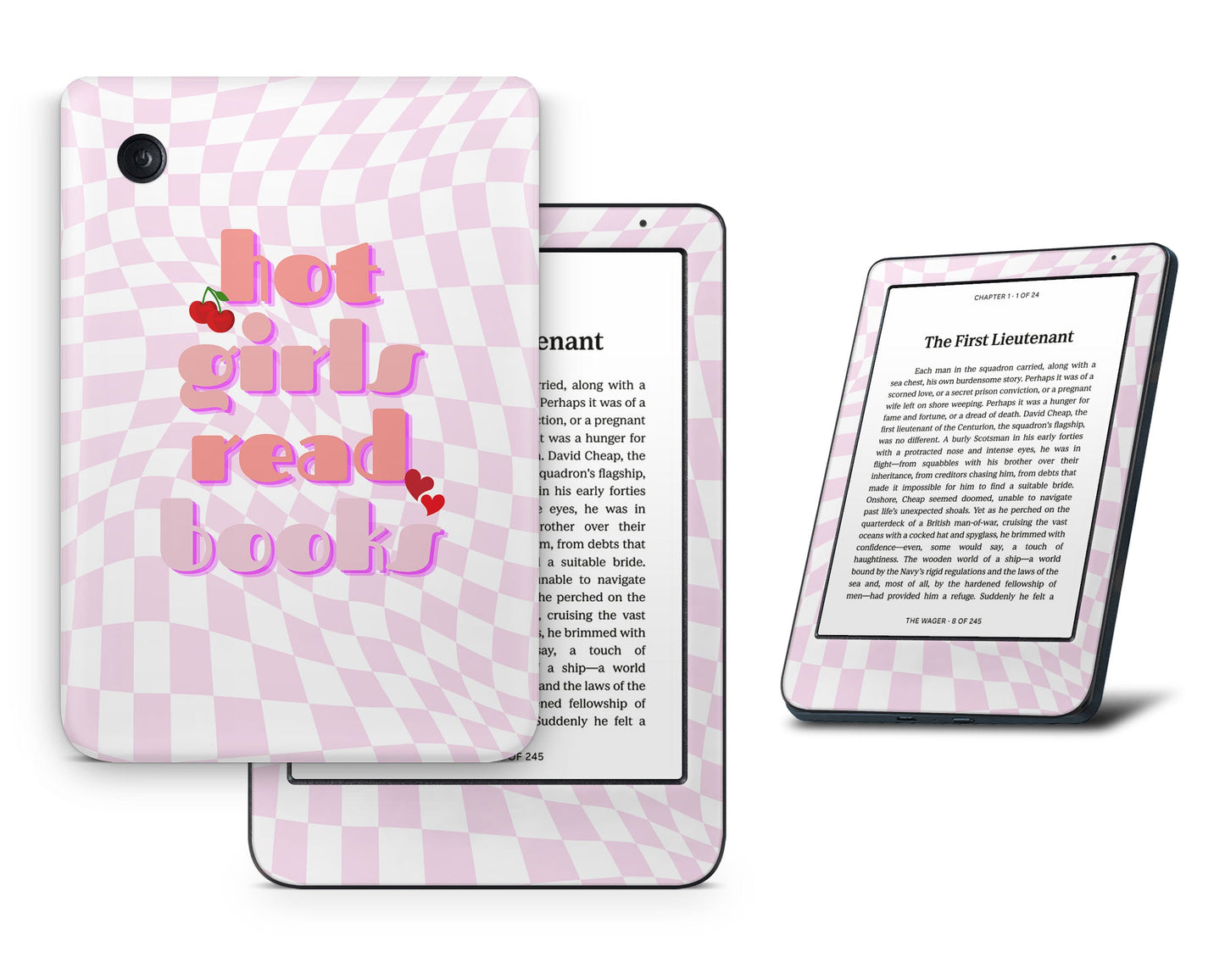 Lux Skins Kobo Hot Girls Read Books Kobo Clara BW Skins - Art Quotes Skin