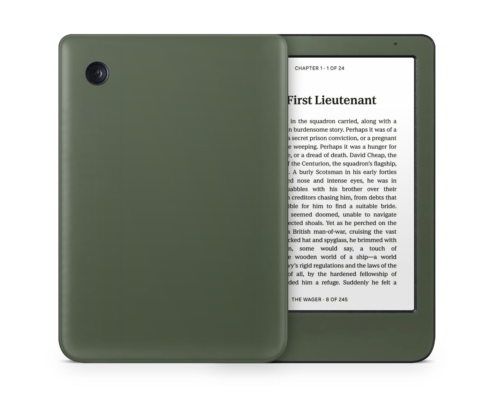 Lux Skins Kobo Khaki Green Kobo Clara Colour Skins - Solid Colours Solid Colours Skin